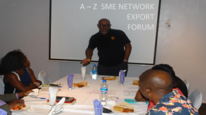 Adefeko-of-Olam-Nigeria-making-his-presentation-at-the-A-Z-SME-Networks-Export-Forum