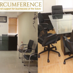 The circumference serviced office spaces