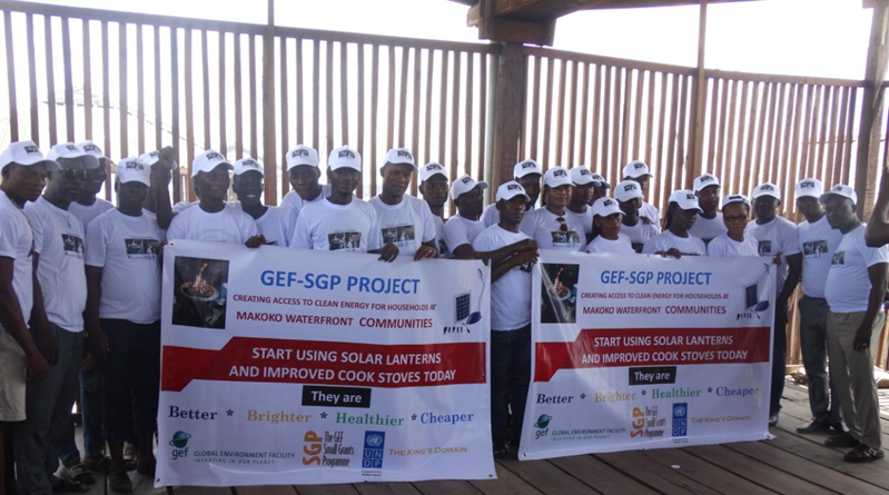 GEF SGP and UNDP sponsored clean energy awareness program in Makoko