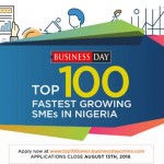 It is our pleasure to invite you to apply for the BusinessDay Top 100 Fastest Growing SMEs Awards which is scheduled to take place on October 15, 2018. Facilitated by BusinessDay in partnership with Bossman Nigeria and Aim Higher Africa, the award is specially created to celebrate fast-growing SMEs that have been able to demonstrate great business excellence, ethical conduct, integrity, and social responsibility in the last business year.