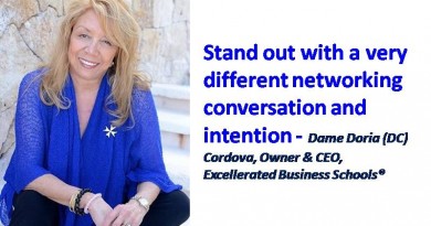 Dame Doria (DC) Cordova, Owner & CEO, Excellerated Business Schools®