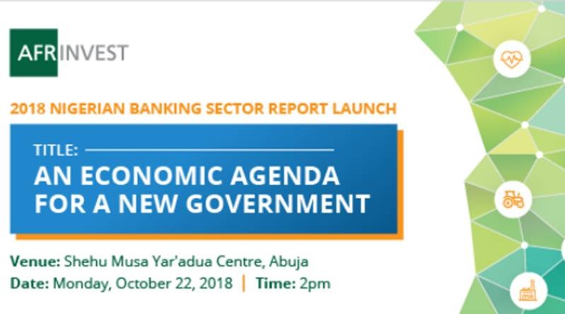 NIGERIAN BANKING SECTOR REPORT LAUNCH