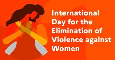 International Day for the elimination of violence against women