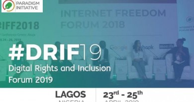 DIGITAL RIGHTS AND INCLUSION FORUM 2019