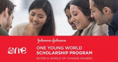 Johnson & Johnson One Young World Scholarship Program