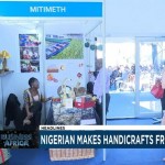 Nigerian female entrepreneur makes clothing and handicrafts from hyacinth