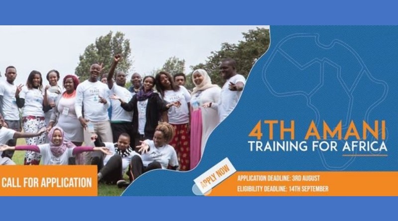 peace revolution 4th amani training for africa