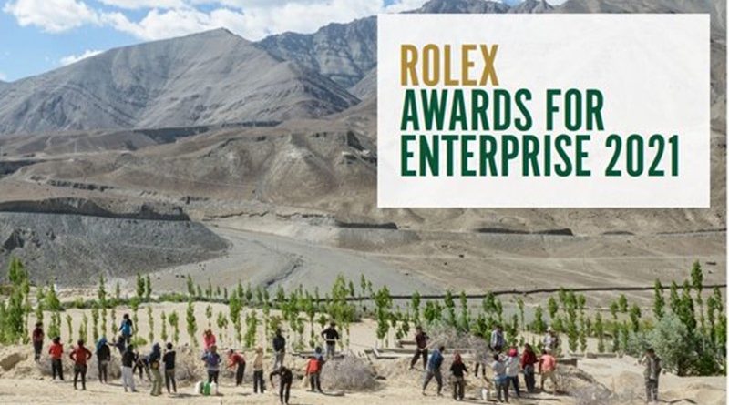 Rolex Awards Enterprise 2021 for young Leaders Worldwide