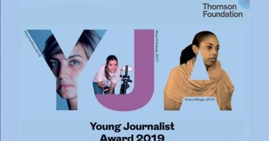 YOUNG JOURNALIST AWARD 2019