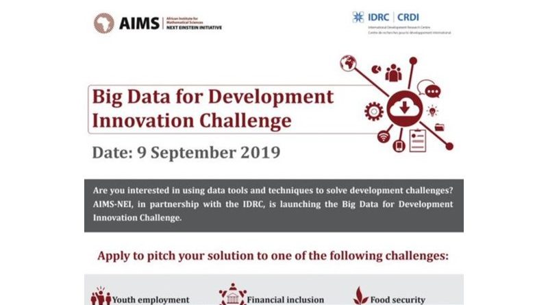 big data for development innovation challenge