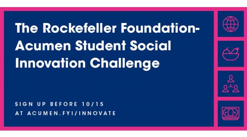 acumen student social innovation challenge