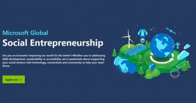 Microsoft Global Social Entrepreneurship Programme