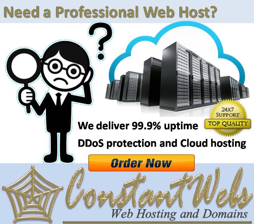 Constantwebs web hosting