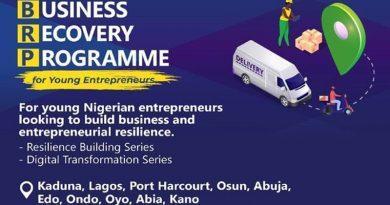 Business Recovery Programme 2021 for young Nigerian Entrepreneurs by FATE Foundation