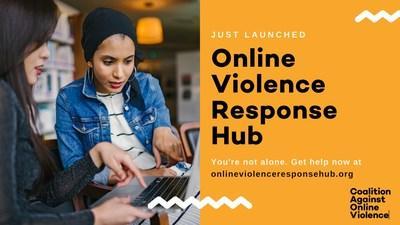 The Online Violence Response Hub launched by the Coalition Against Online Violence.