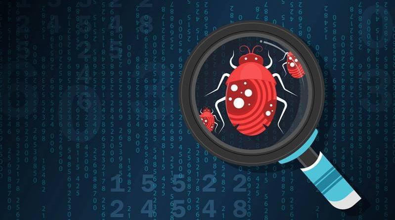 bug malware virus cyber security alert