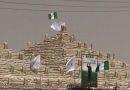 President Buhari Unveils One Million Bags Mega Rice Pyramids In Abuja