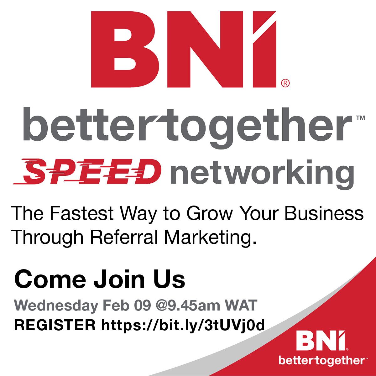 BETTER TOGETHER speed networking session Nigeria