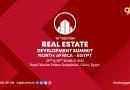 The 10th Edition of Real Estate Development Summit – North Africa set to take place on 29-30 March 2022 at Royal Maxim Palace Kempinski, Cairo