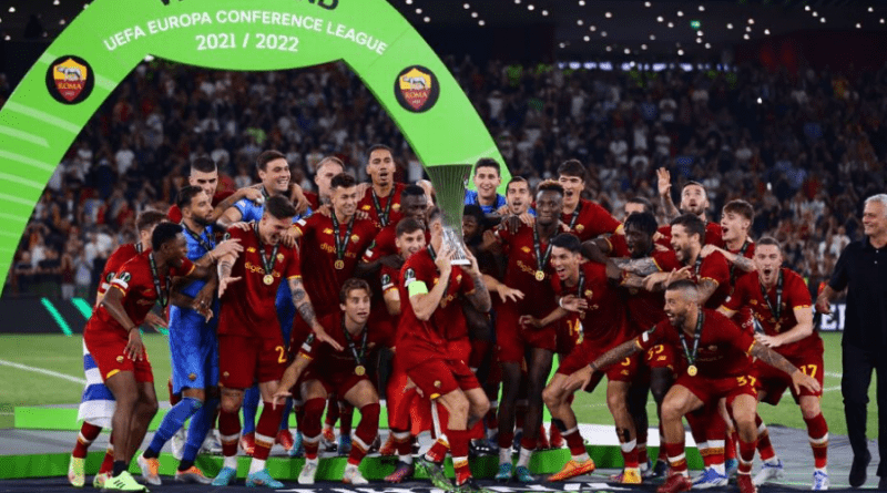 Roma wins Europa conference league