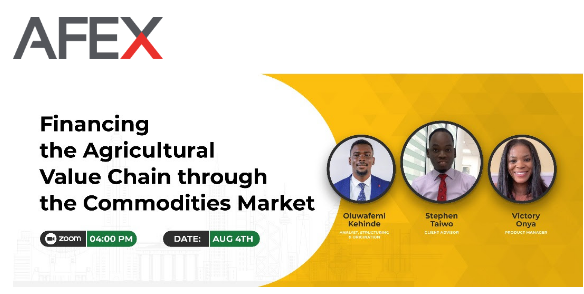 Financing the Agricultural Value chain through the Commodity Market Webinar