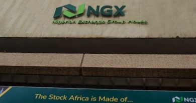 stock market report of the Nigeria exchange group ngx all share index