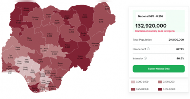 Poverty map of Nigeria and the Nigerian Poverty Index