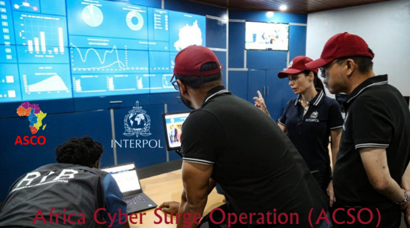 Africa Cyber Surge Operation INTERPOL Command Centre in Kigali, Rwanda