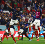 France defeat Morocco in the semi finals of the 2022 World Cup in Qatar