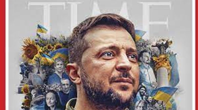 Volodymyr Zelensky named Time Magazine's 2022 Person of the Year
