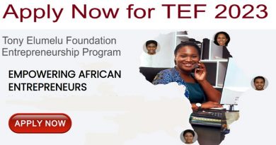 Apply for TEF 2023 Tony Elumelu Foundation Entrepreneruship program