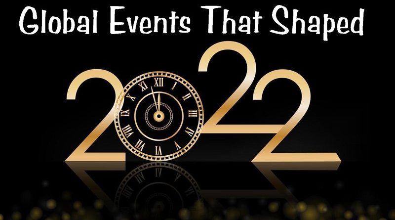 Global events that shaped 2022