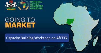 AfCFTA Going to Market Capacity Building program for Stakeholders in Nigeria