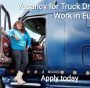 Vacancies for truck drivers in Europe - Live and work in the EU