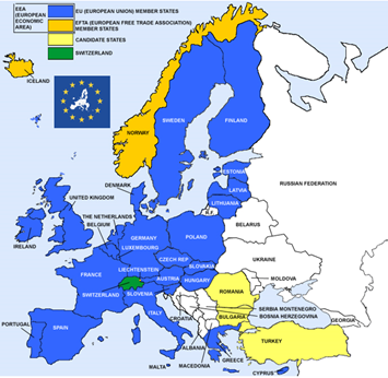 Member countries of the European Union (EU)