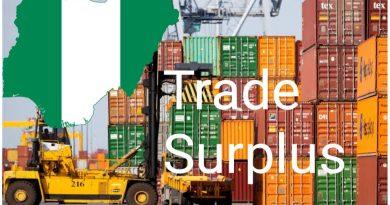 Nigeria's trade surplus