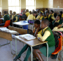 students in school classroom