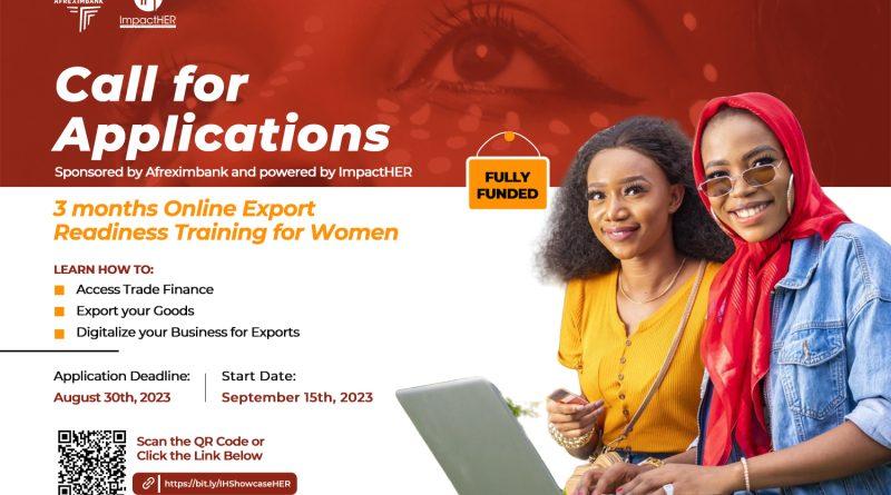 Online Export Readiness training program for women