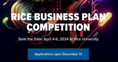 RICE BUSINESS PLAN COMPETITION