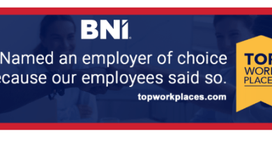 BNI earns 2023 Top Workplaces Award as Employer of Choice