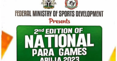 National para games festival Abuja - para sports festival