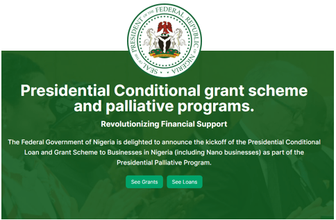 Presidential grant scheme for SMEs