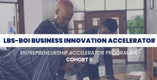 LBS-BOI Business innovation accelerat