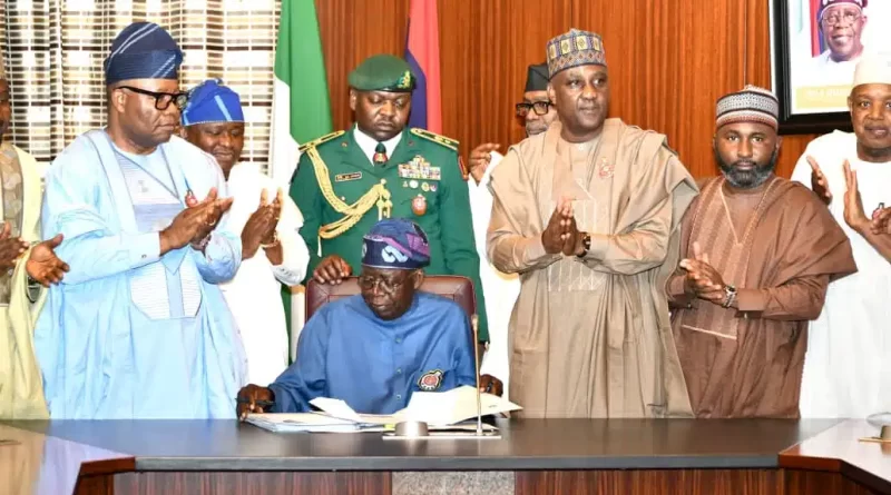President Bola Tinubu has signed the N28.7 trillion 2024 Budget into law