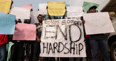 Demonstrations in Ibadan over rising cost of living
