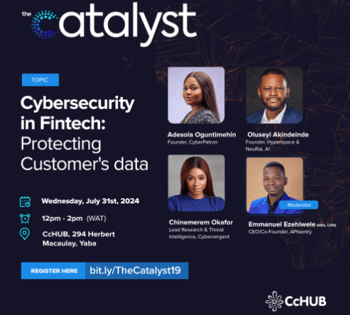 Call For Registration - TheCatalyst 10.9 - Cybersecurity in Fintech Protecting Customer's Data