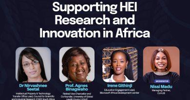 Supporting Higher Education Institution (HEI) Research and Innovation in Africa