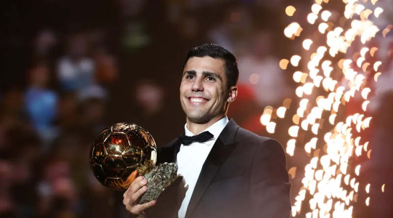 rodri is the 2024 Ballon D'or Winner