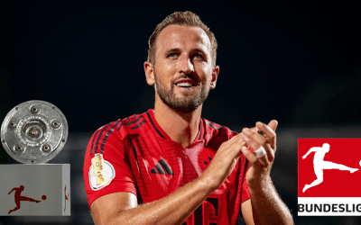 Harry Kane wins the 2024-25 Bundesliga title with Bayern Munich