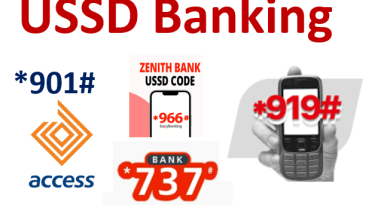USSD banking service fees